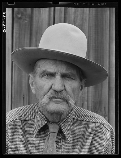 Frank Latta, oldtime cowpuncher. Bozeman, Montana