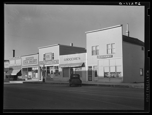 Main street. Three Forks, Montana