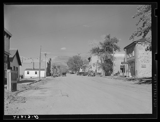 Main street. Virginia City, Montana