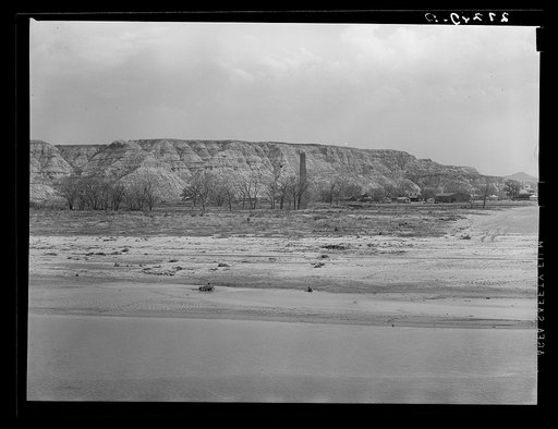 Ruins of packing plant established by Marquis De Mores, a wealthy French nobleman who ranched in the valley of Little Missouri. Medora, North Dakota