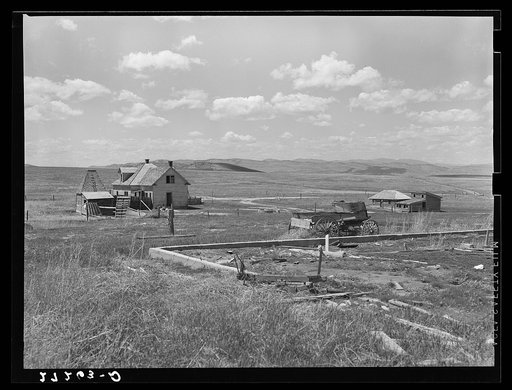 Abandoned farm. Madison County, Montana