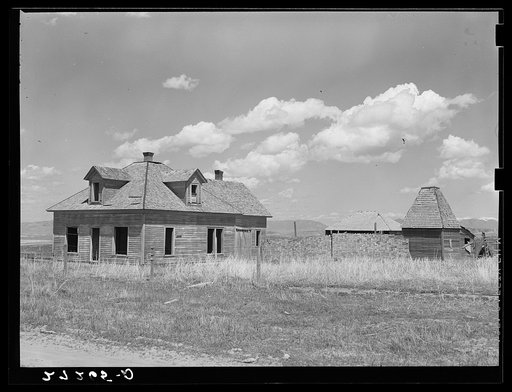 Abandoned farm. Madison County, Montana