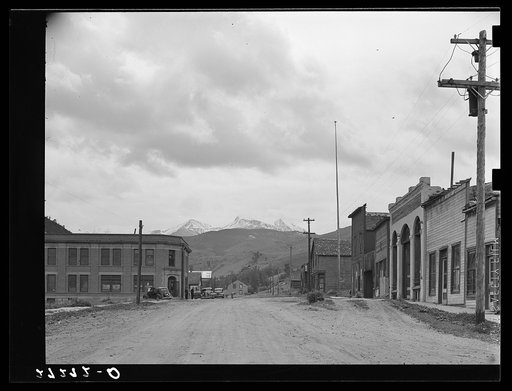 Untitled photo, possibly related to: Ghost mining town. Pony, Montana