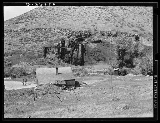 Rural coal mine. Cascade County, Montana