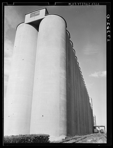 Grain elevators. Great Falls, Montana