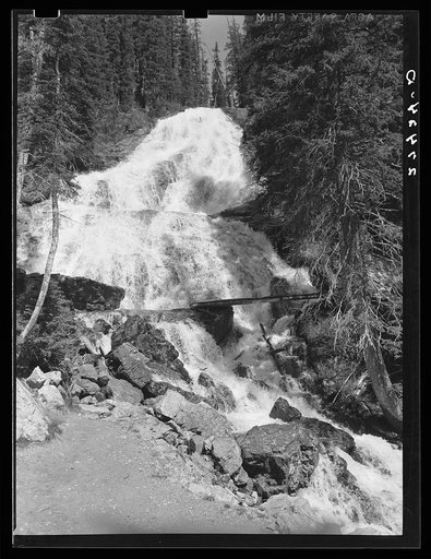 Skalkaho Falls. Deer Lodge National Forest, Montana