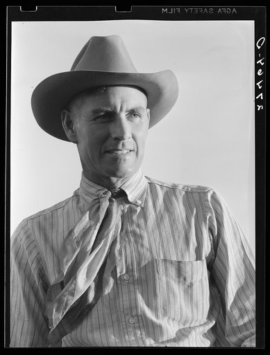 Lyman Brewster, part owner. Quarter Circle 'U' Ranch, Montana
