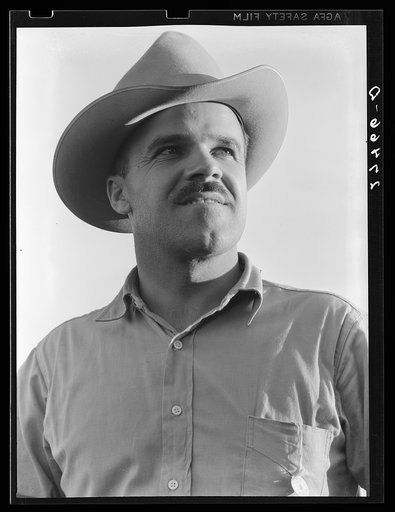 Burton Brewster, part owner. Quarter Circle 'U' Ranch, Montana