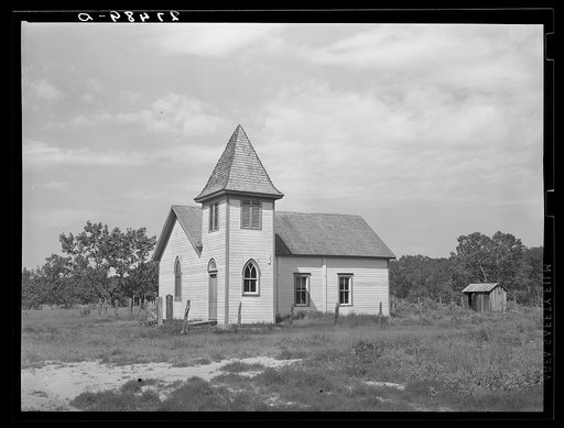 Church. Birney, Montana