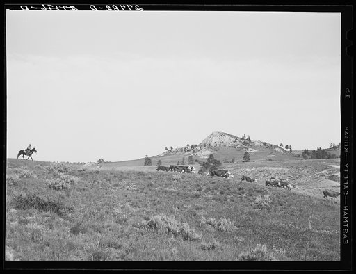 Quarter Circle 'U' Ranch, Big Horn County, Montana