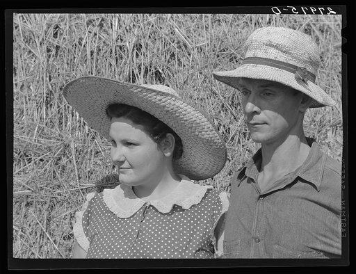 Mr. and Mrs. Ernest Maxwell. Jasper County, Iowa