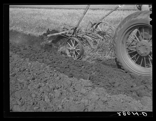 Plowing. Story County, Iowa