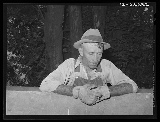 Leo Gannon, farmer. Jasper County, Iowa