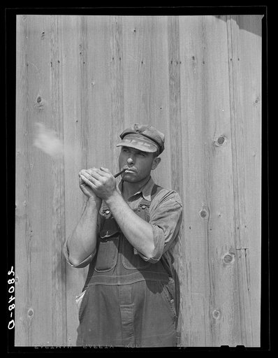 Untitled photo, possibly related to: Farmer. Jasper County, Iowa