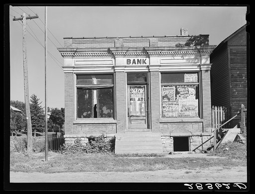 Closed bank. Haverhill, Iowa
