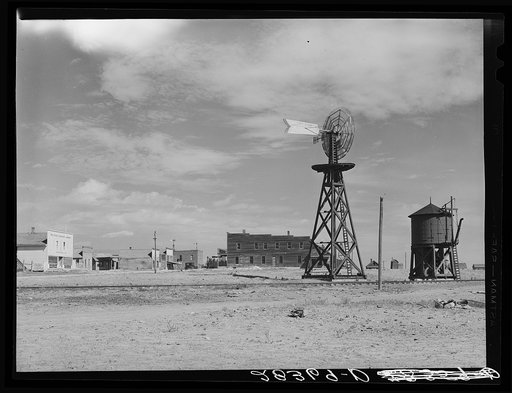 Town abandoned because of continuous crop failures. Keota, Colorado