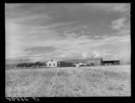 Farmstead on San Luis Valley Farms, Colorado