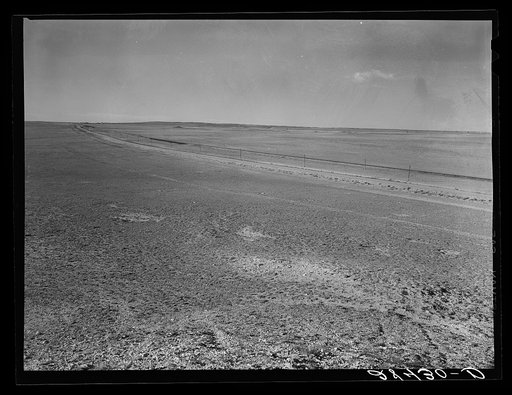 Arid land. Weld County, Colorado