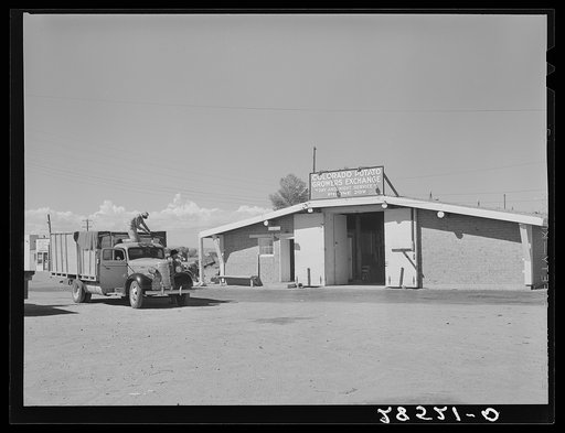 Potato storage cellar. Monte Vista, Colorado