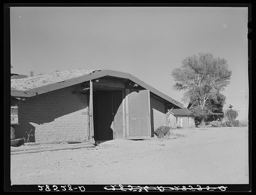 Potato storage cellar. Rio Grand County, Colorado