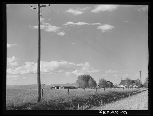 Farm. Rio Grande County, Colorado