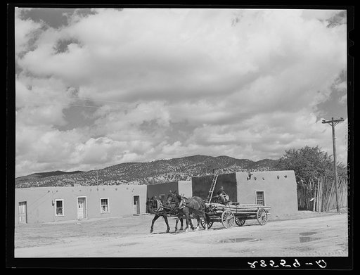 Street in San Pablo, Colorado