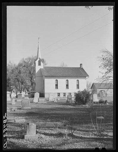 Rural church. Grundy County, Iowa