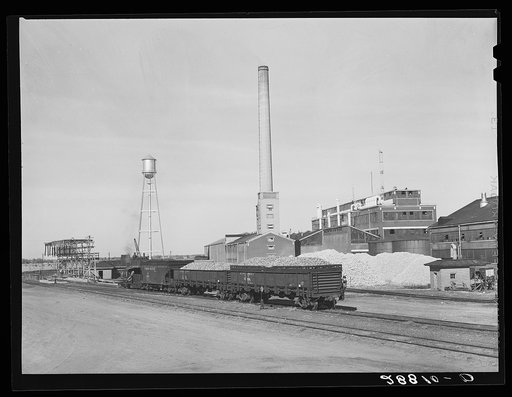 Sugar beet factory. Brighton, Colorado