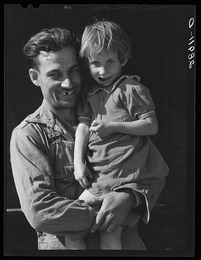 Member of Hillview cooperative who formerly lived in submarginal farm area. Osage Farms, Missouri