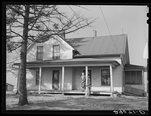 Untitled photo, possibly related to: In 1937, Fred Maschman became a rehabilitation client. In 1939, he purchased a farm of his own. Iowa County, Iowa