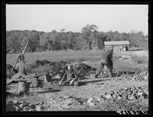 Mining tiff is a dangerous and laborious occupation because tiff mines are never timbered and all mining is done by hand labor. Washington County, Missouri