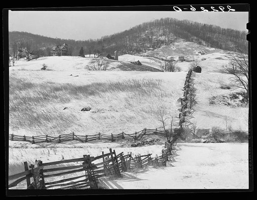 Mountain farm. Rappahannock County, Virginia