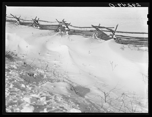 Farm fence. Rappahannock County, Virginia