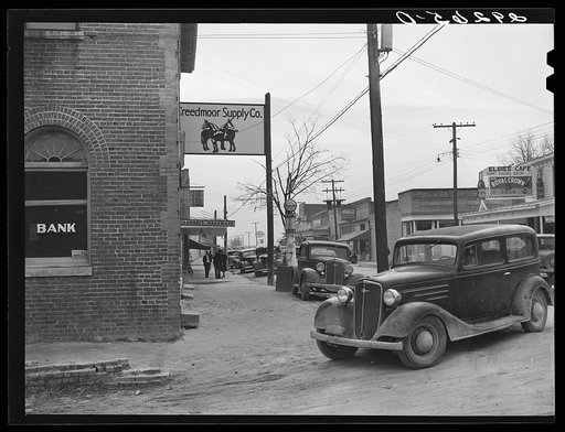 Main street. Creedmoor, North Carolina
