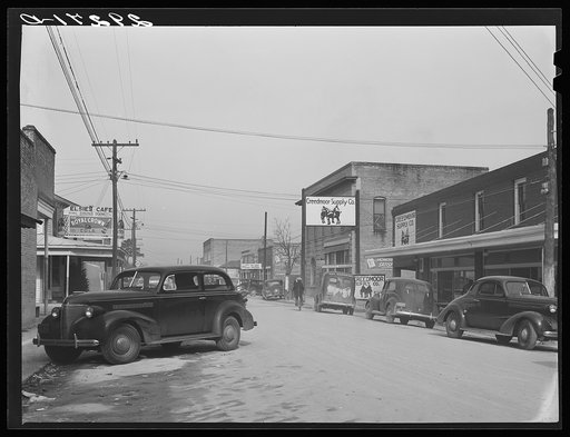 Main street. Creedmoor, North Carolina