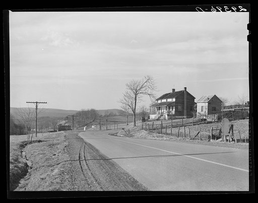 Highway U.S. 50. Hampshire County, West Virginia