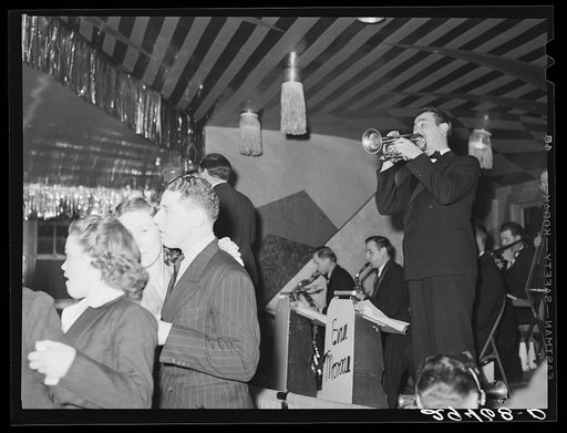 Dance hall, Saturday night. Marshalltown, Iowa
