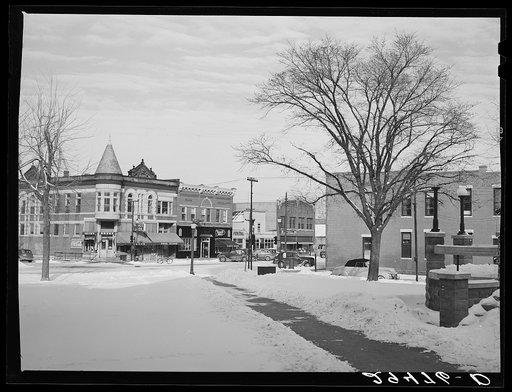 Main street. Grundy Center, Iowa