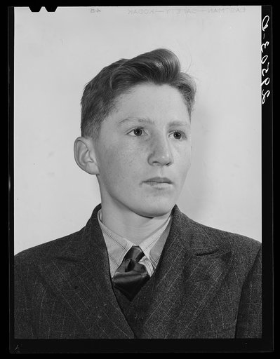 4-H Club boy. Marshalltown, Iowa