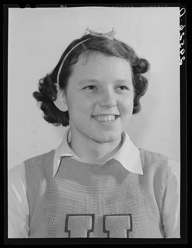 4-H Club girl. Marshalltown, Iowa