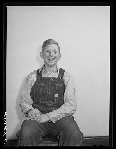 4-H Club girl. Marshalltown, Iowa