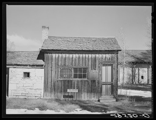 First school in state at Fort Bridger, Wyoming
