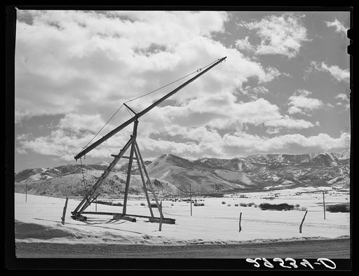 Hay stacker. Summit County, Utah