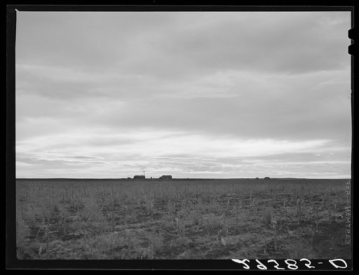 Untitled photo, possibly related to: Sunset near Imperial, Nebraska