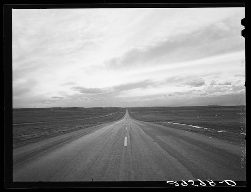 Highway U.S. 30. Sweetwater County, Wyoming