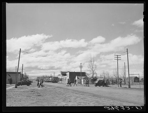 Main street. Lyman, Wyoming