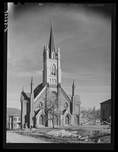 Church of Saint Mary's in the Mountains. Virginia City, Nevada