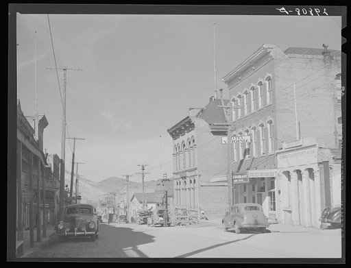 Main street. Virginia City, Nevada