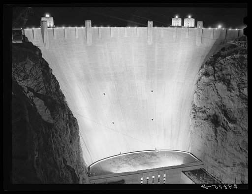 Untitled photo, possibly related to: Boulder Dam. Nevada