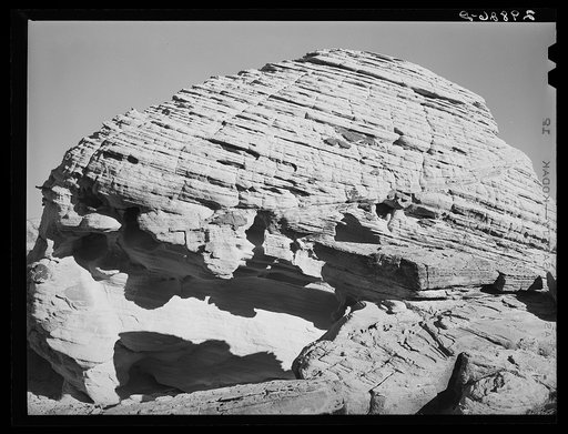Rock formation. Valley of Fire. Clark County, Nevada